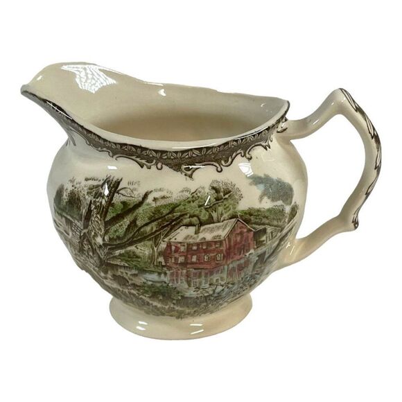 Johnson Brothers' The Friendly Village Collection Old Mill Creamer Milk Pitcher - Picture 1 of 8